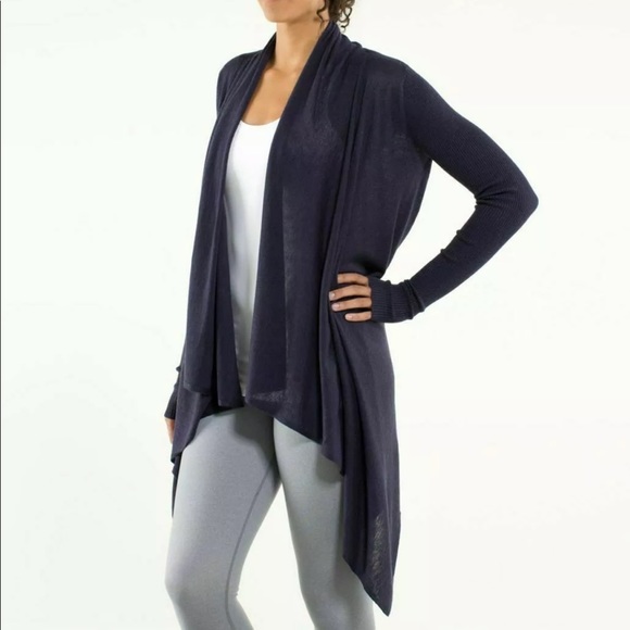 waterfall wrap cardigan